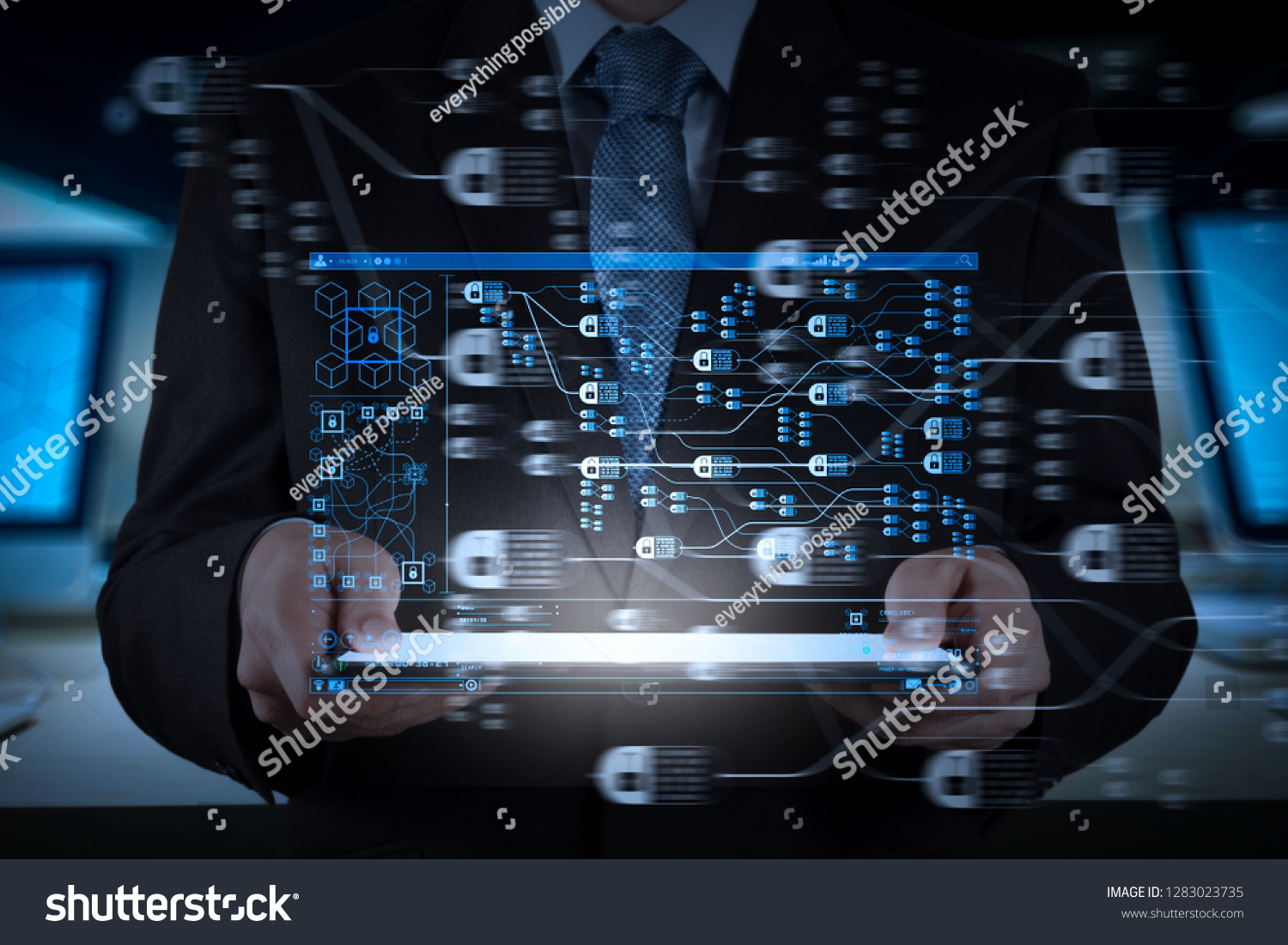 He